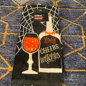 Halloween dish towel set